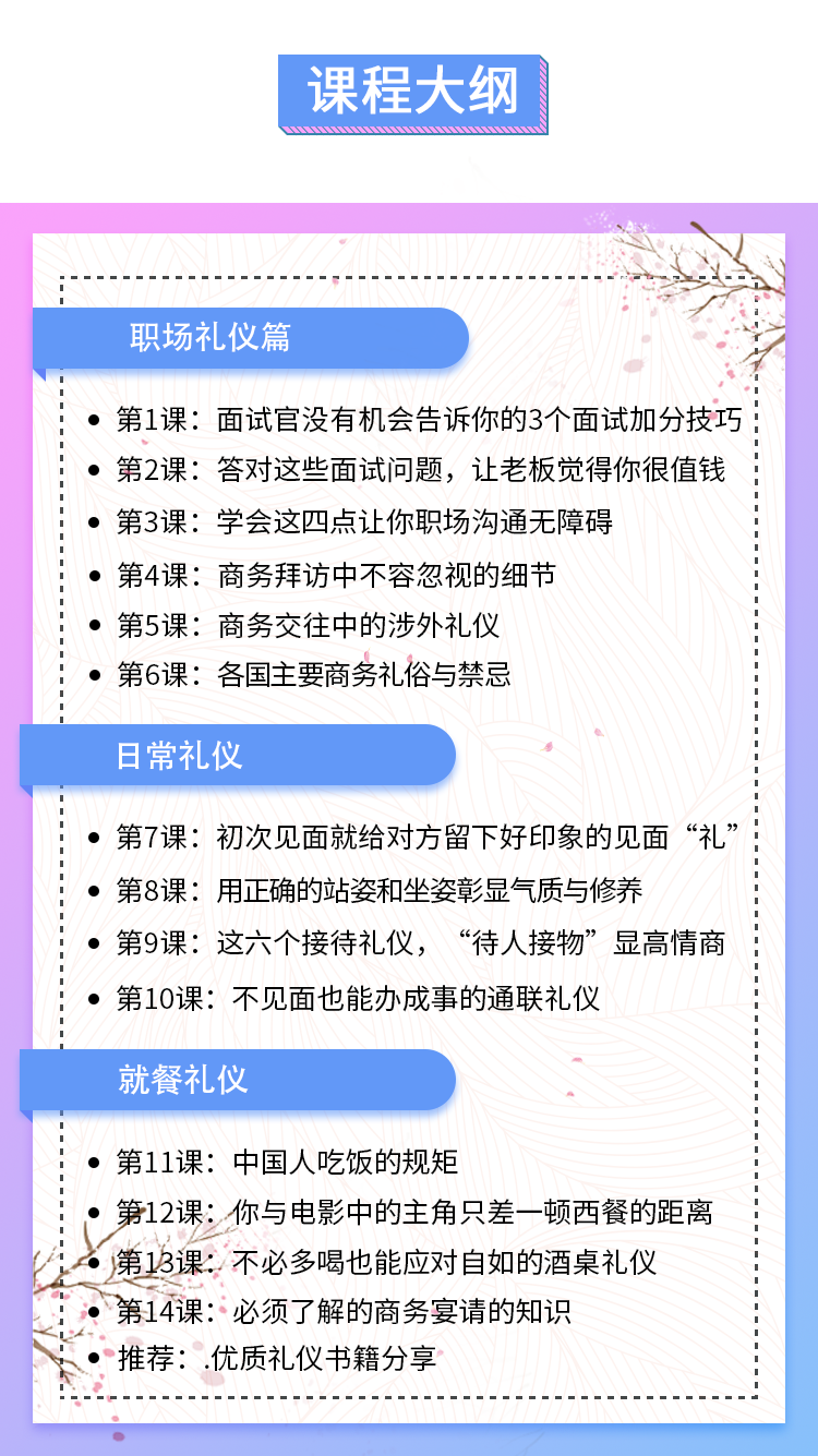 实用礼仪培训课，助你职场生活游刃有余